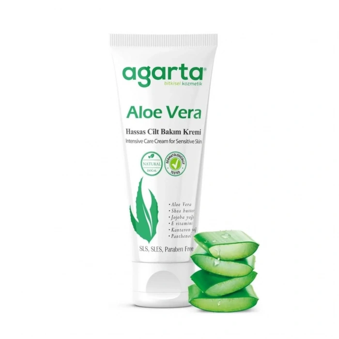 Mey İthalat®   Doğal Cilt Bakım Kremi 75 ml Aloe Vera