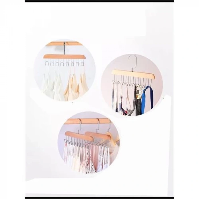 Dolap İçi Askı Sütyen Şal Kravat Kemer Çanta 720103