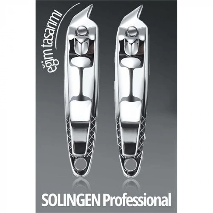 Mey İthalat®  Eğimli Tırnak Makası 2 li Set Solingen Profesyonel