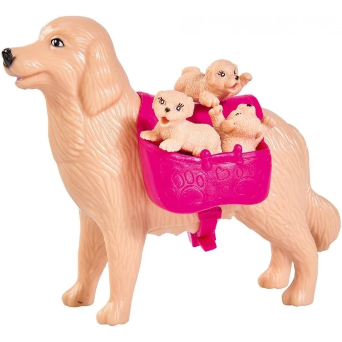 Mey İthalat® Evi Köpeği ve 3 Yavrusu SMB-105733072