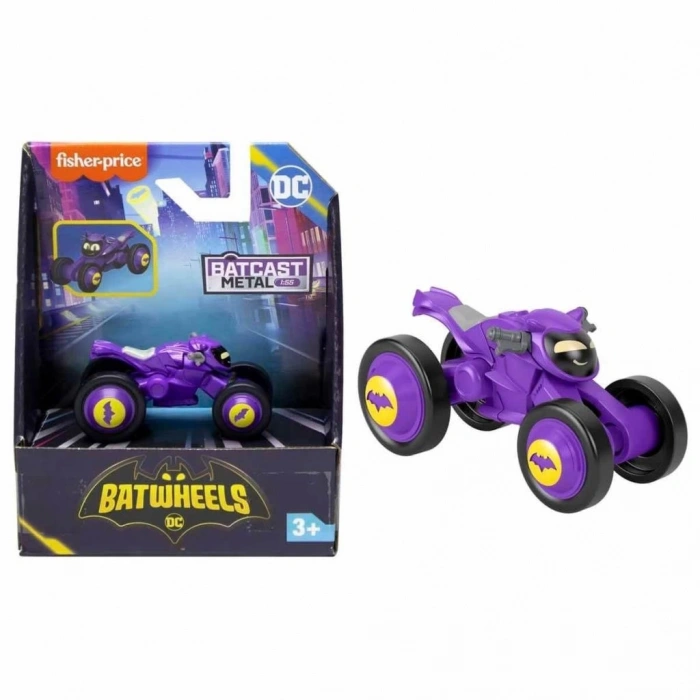 Mey İthalat® HML12 ® Batwheels™ Bam Batmobile™ (ADET FİYATIDIR)