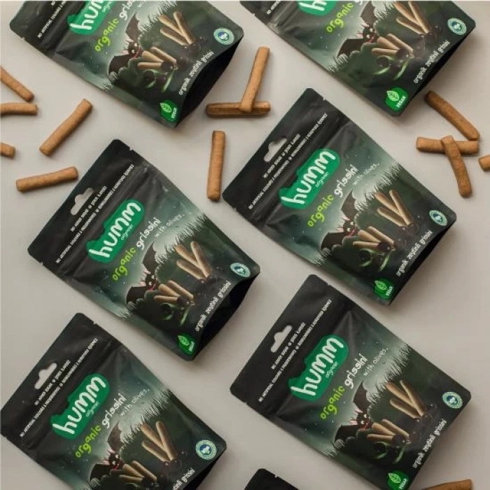 Mey İthalat® Humm Organik Vegan Zeytinli Grissini 55 Gr