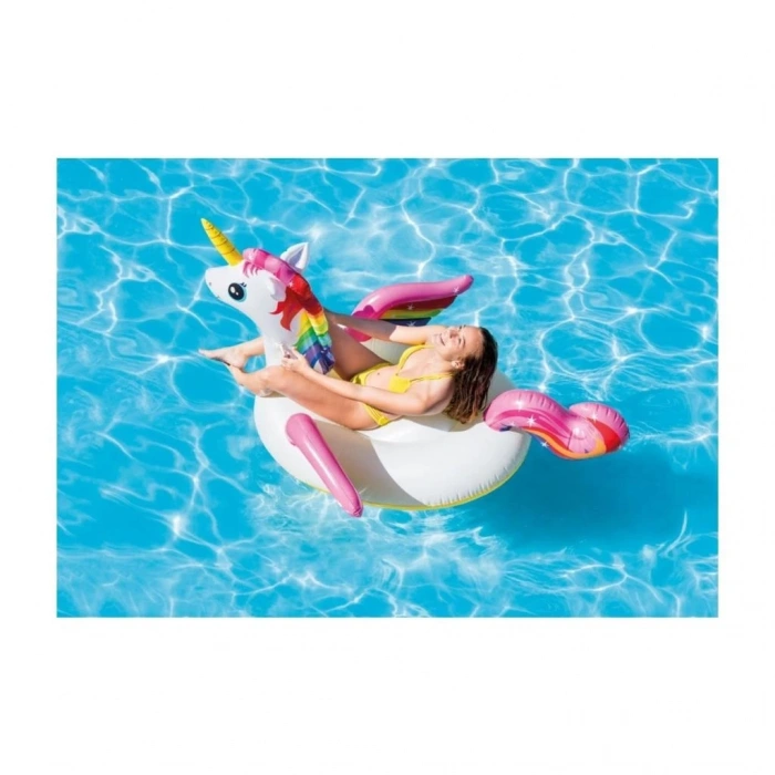 Mey İthalat® IBN57561 Tek Boynuzlu At Tutmaçlı Ada - Vardem Oyuncak