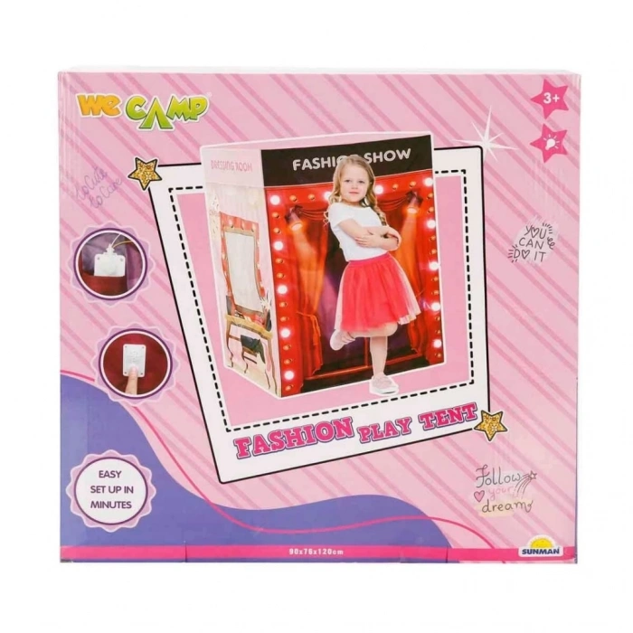 Mey İthalat® Işıklı Moda Oyun Çadırı