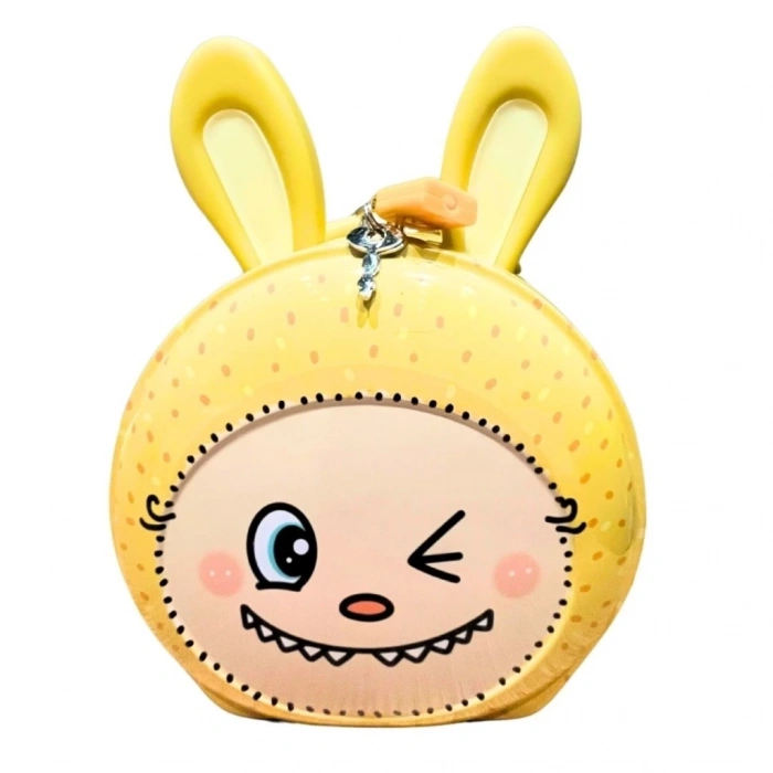 Mey İthalat® Kilitli Metal Kulak Kumbara