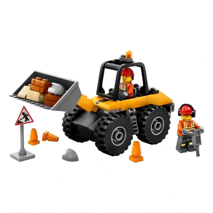 Mey İthalat® Sarı Tekerlekli İnşaat Yükleyicisi 60450
