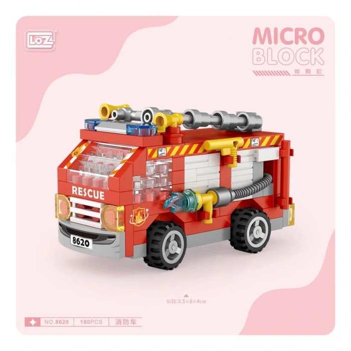 LZ8620 LOZ Blok Oyuncak Mini Poşet -Vagonlife