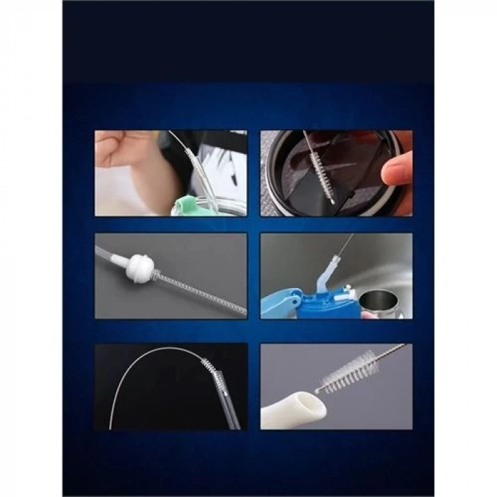 Mikro Fırça Klima Biberon Pipet Fırçası 5 Adet