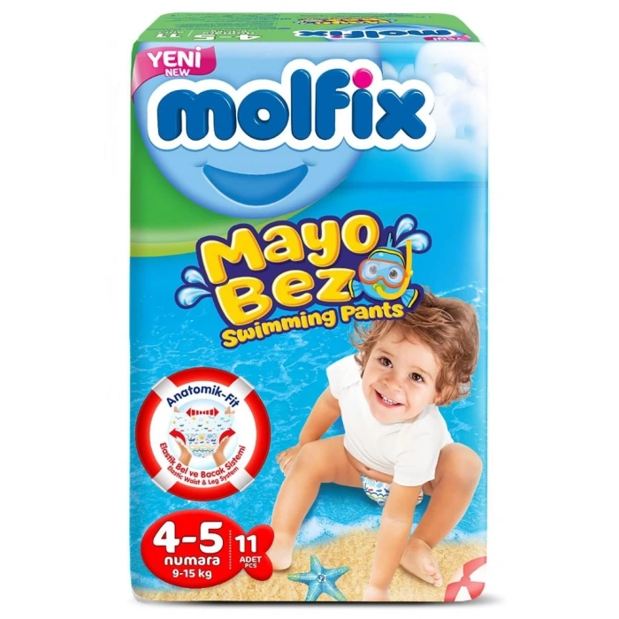 Mey İthalat®   Mayo Bez 4-5 Beden 9-15 Kg 11 Adet