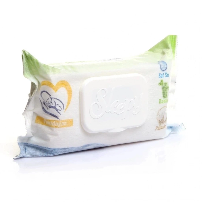 Mey İthalat® Natural Yenidoğan Islak Mendil 12x40 480 Yaprak