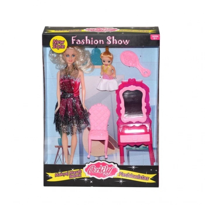 Nessiworld 02412 Oydaş, Anlily Makyaj Masalı Bebek / +3 yaş