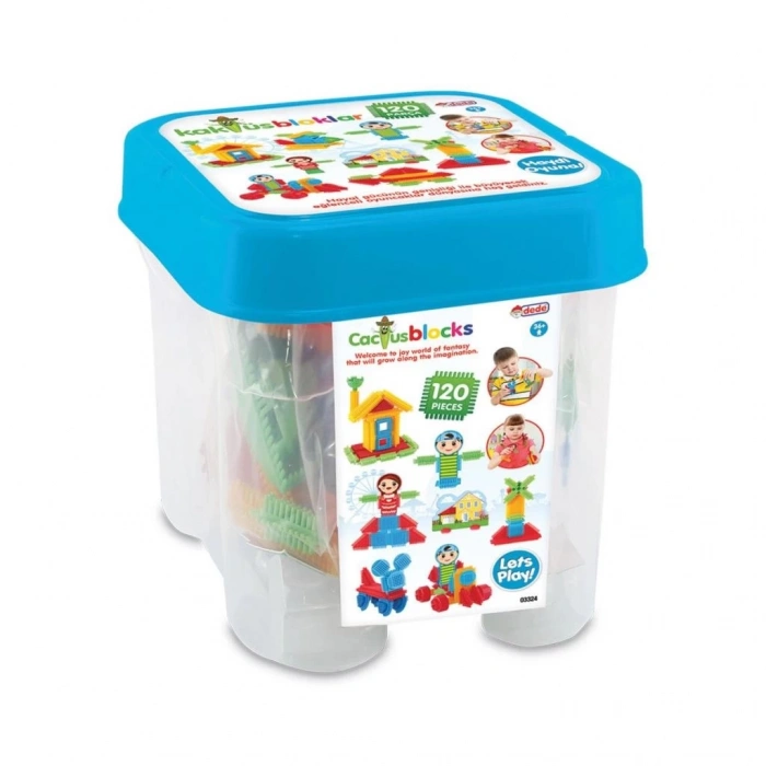 Nessiworld  03324 Kaktüs Blokları 120 Parça -Dede