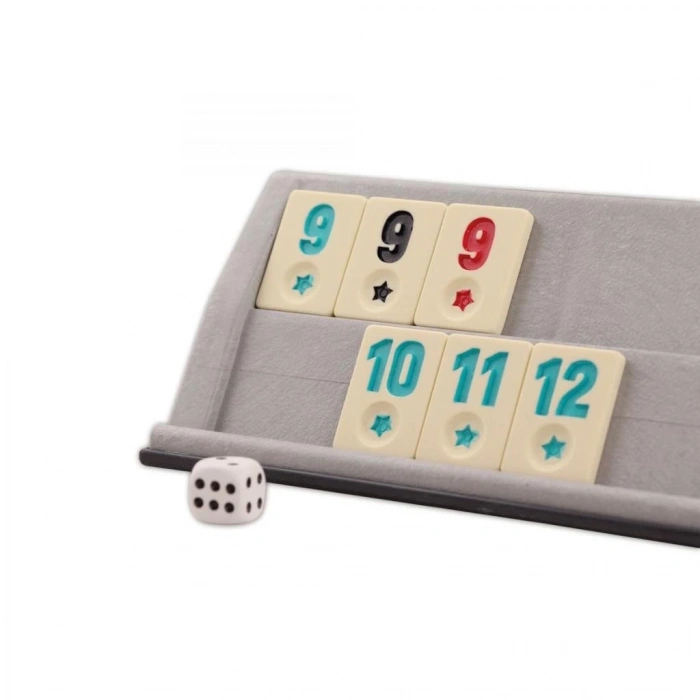 Mey İthalat® 1010129 Flash Plastik Okey Takımı ,Star okey