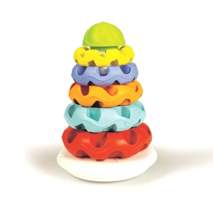 Nessiworld 17103 Baby Clementoni - Renkli Halkalar 6-36 ay