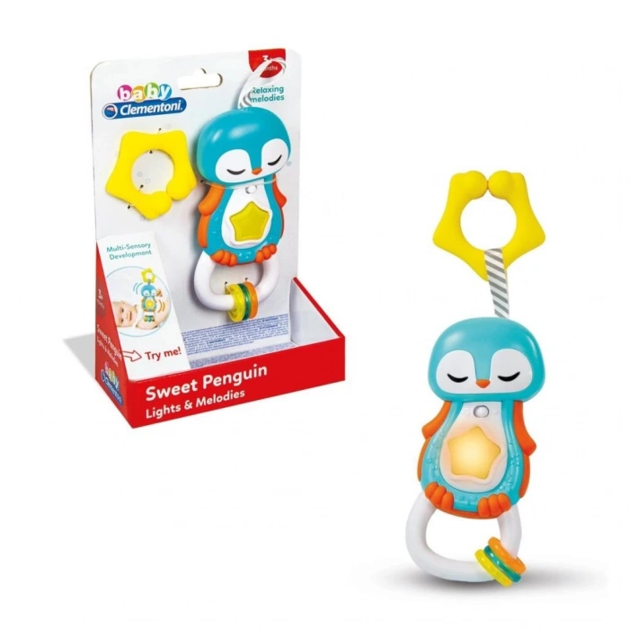 Mey İthalat® 17331  - İnteraktif Penguen Oyuncak +6 ay
