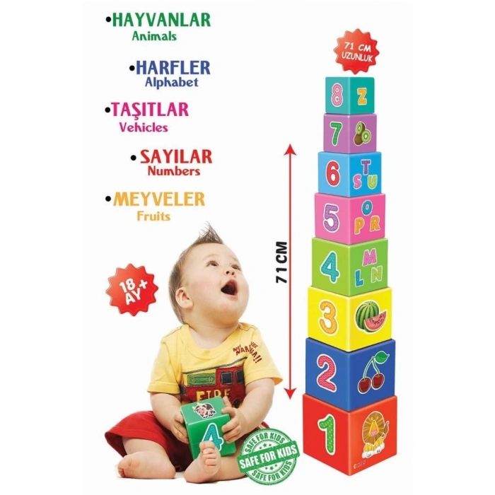 Nessiworld 2137 EĞİTİCİ DENGE KULE OYUNU