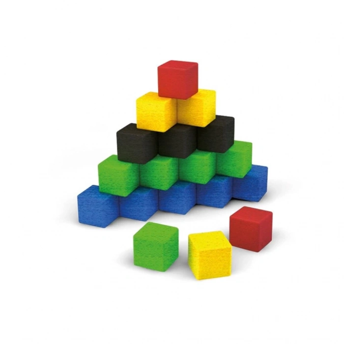 Mey İthalat® 5459 Ahşap Birim Küpler