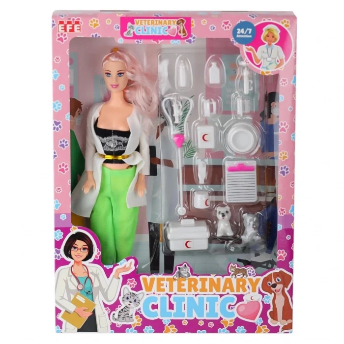 Nessiworld 875 Veteriner Manken Bebek -Efe Toys