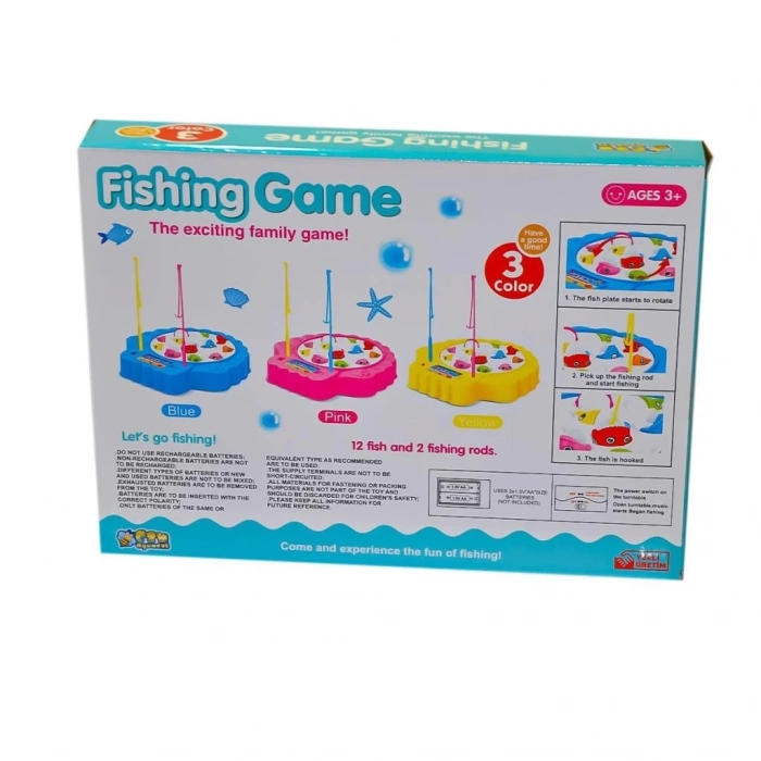 Nessiworld CN2095 Kutulu Pilli Balık Oyunu-Halit Can