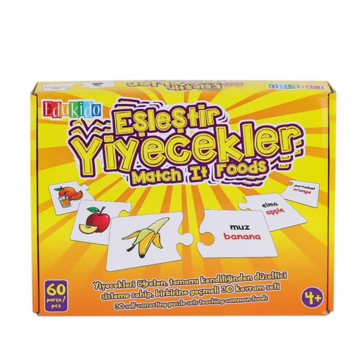 Nessiworld EDU-1002 Eşleştir Yiyecekler -Chiva