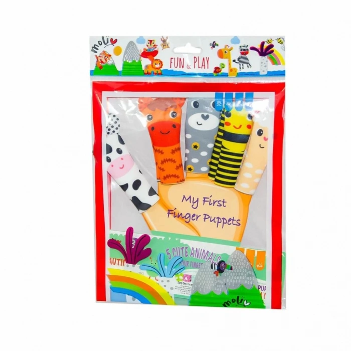 Nessiworld MOL-108 Hayvan Parmak Kukla -Asya Oyuncak