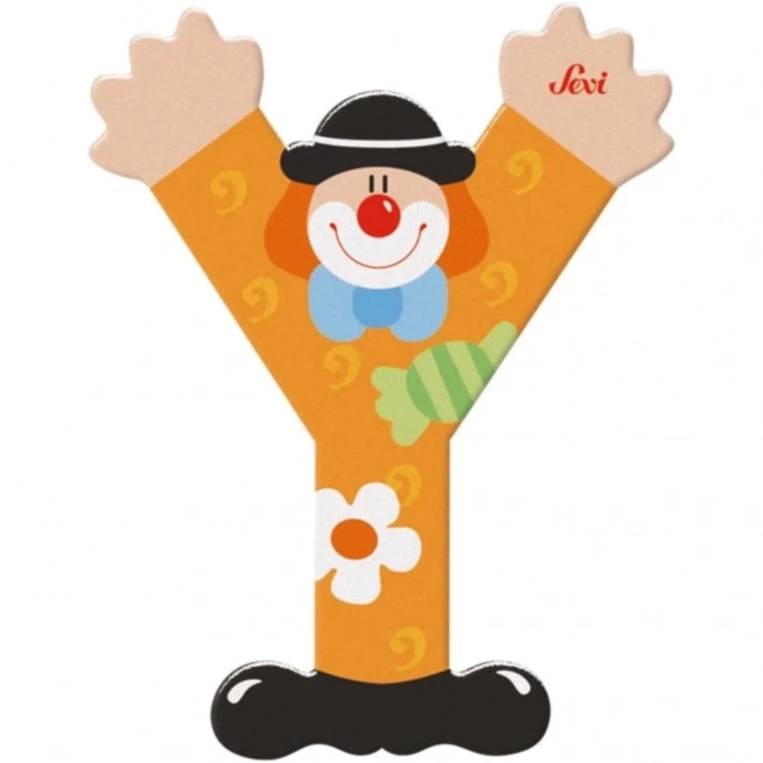 Mey İthalat® Palyanço Ahşap Harf Y