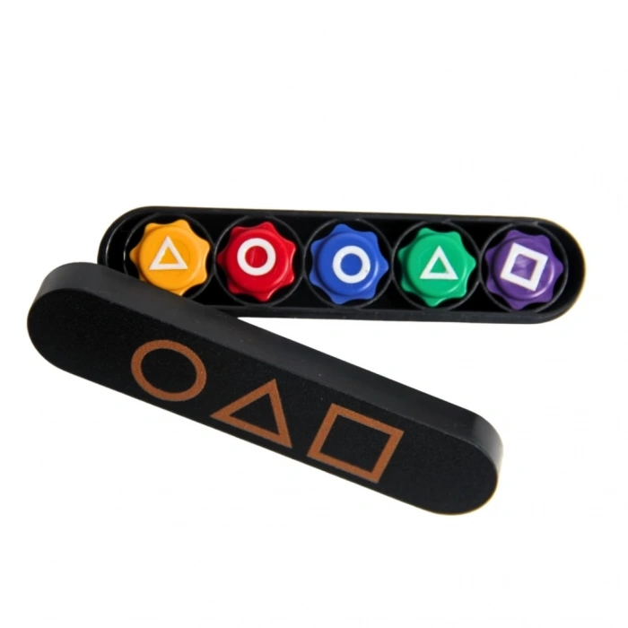 Mey İthalat® Squid Games 5 Taş Oyunu Plastik Çubuk