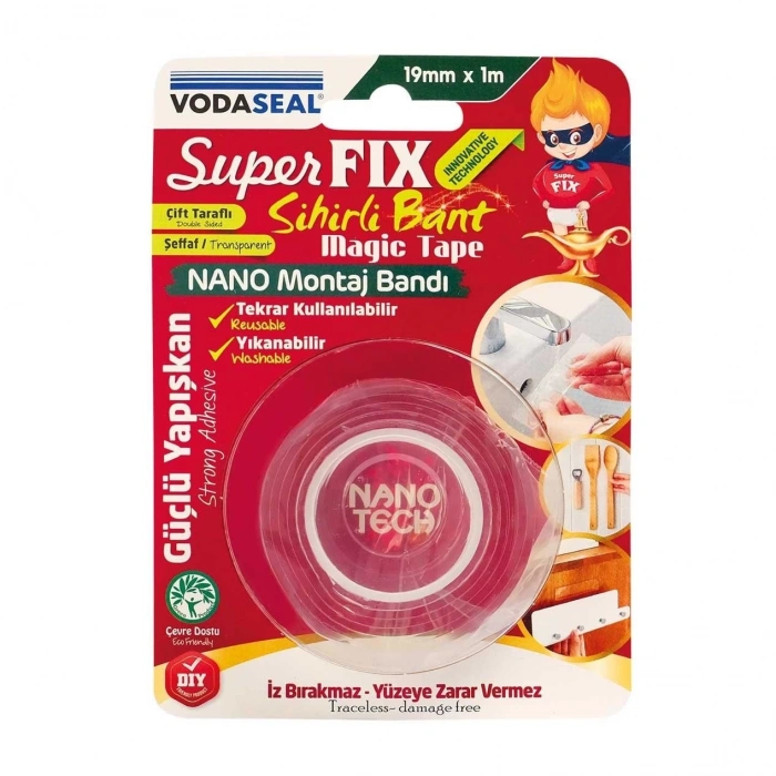 Vodaseal Süper Fix Sihirli Bant 19 mm 1 Metre