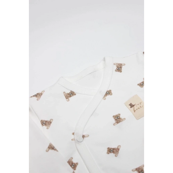 Bistyle I Am So Bear 3lü Takım 13103 Bej-Ekru