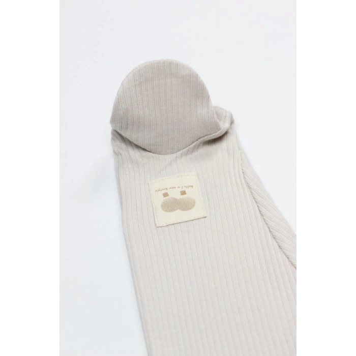 Bistyle Modal Flying Balloons Patikli Pantolon BS16122 Bej