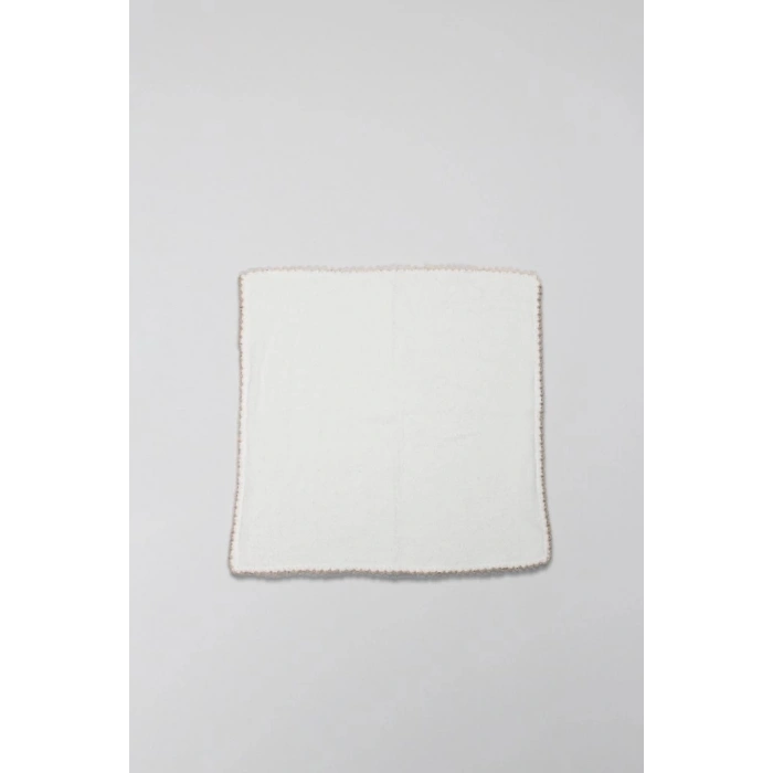 Bistyle Organik 28x28 6Lı Havlu Mendil 90105 Ekru