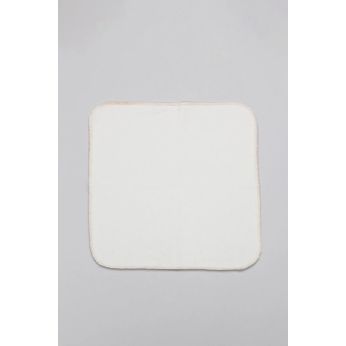 Bistyle Organik 28x28 6Lı Penye Mendil 90103 Ekru