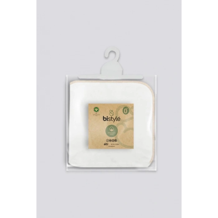 Bistyle Organik 28x28 6Lı Penye Mendil 90103 Ekru