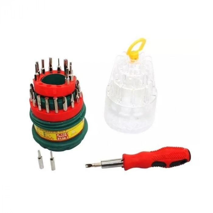 Büyük 31 Parça Hassas Tornavida Bits Uç Seti Yumurta Tornavida (5047)