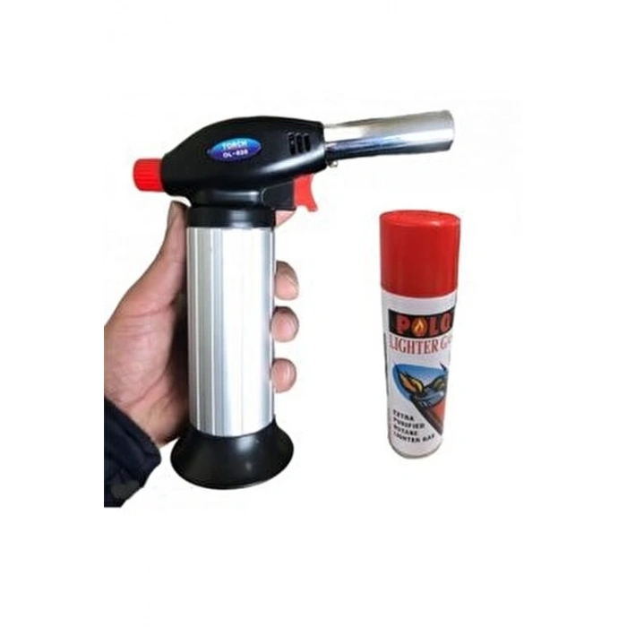 Büyük Boy Pürmüz Çakmak ve Gaz Hediye (5047)