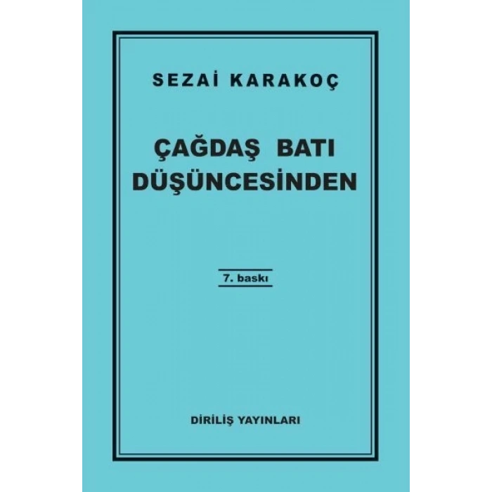 Çağdaş Batı Düşüncesinden