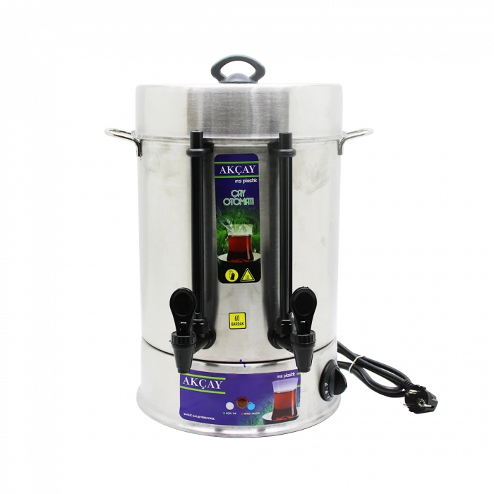 ÇAY OTOMATI 60 BARDAK SEMAVER ELEKTRİKLİ ÇAY MAKİNESİ ( MARKA DEĞİŞKENLİK GÖSTEREBİLİR )  (5047)