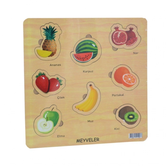 Mey İthalat® CC Oyuncak, Memo 32x32 Eğitici Şekiller - 6 orti