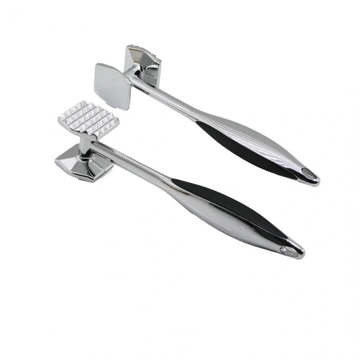 ÇELİK  ÇOK AMAÇLI  TOKMAK MODELİ   METAL  DÖVECEK  6GEN ÇİFT TARAFLI= DÜZ - PİRAMİT (5047)