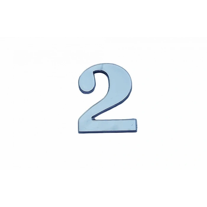 Mey İthalat® Cemax Villa Boy 2 Rakamı 8,5 cm Yapışkanlı