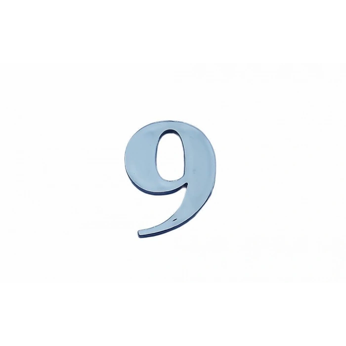 Mey İthalat® Cemax Villa Boy 9 Rakamı 8,5 cm Yapışkanlı