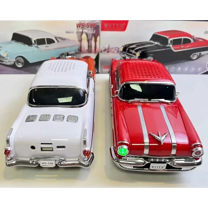 Chevrolet WS-1955BT Belair 1955 Model Bluetooth Hoparlör (5047)