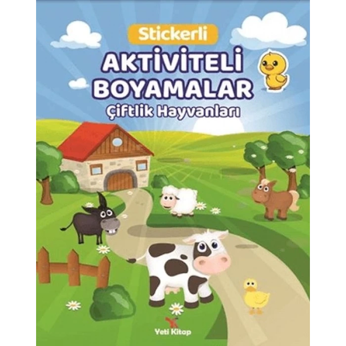 Çiflik Hayvanları Aktiviteli Boyamalar