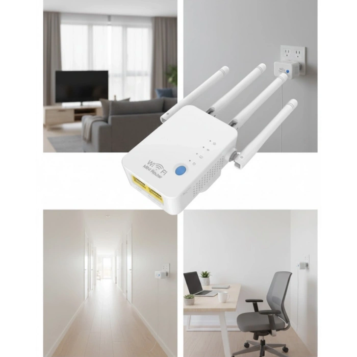 Mey İthalat® Çift Bant WiFi Güçlendirici 2.4G 5G