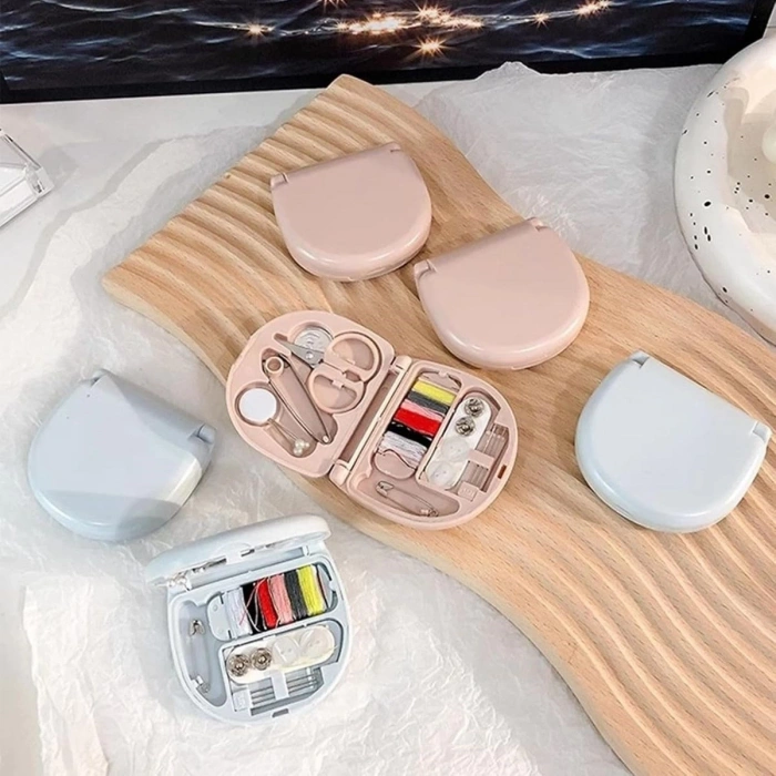 Çok Fonksiyonlu Mini Çanta Boy Seyahat Tipi Dikiş Seti (5047)