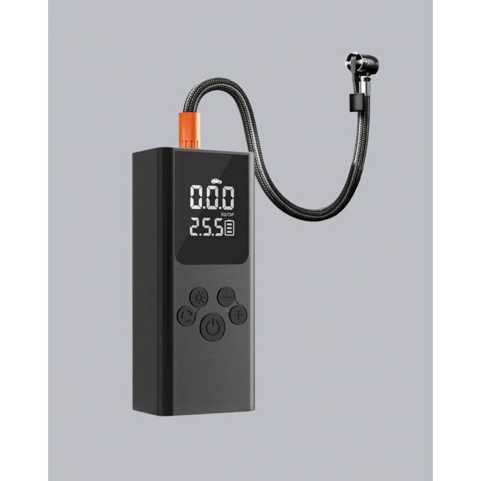 Mey İthalat® Çoklu Valf Adaptörlü Dijital Hava Pompası