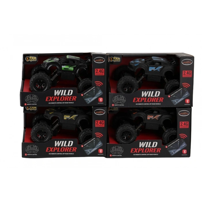 Mey İthalat®  CR1952 Kumandalı Şarjlı Wild Explorer Off Road Jeep -Can Oyuncak