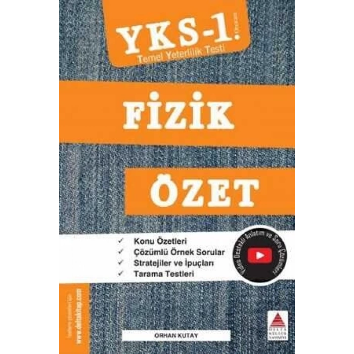 Delta Kültür YKS 1. Oturum Fizik Özet (TYT)