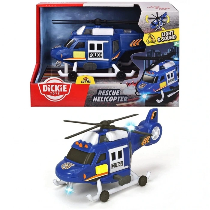 Mey İthalat® Sesli ve Işıklı Kurtarma Helikopteri