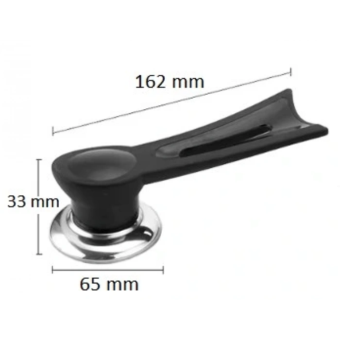 Dikey Tasarımlı Tencere Kapağı Kolu (5047)